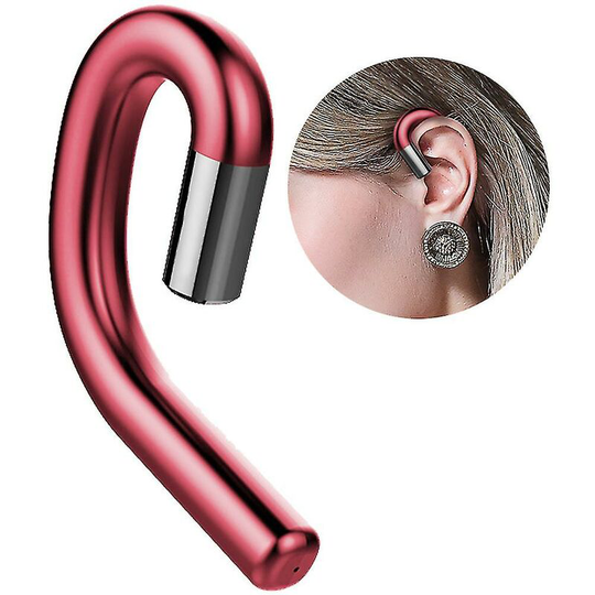 Bluetooth Headphones Non Ear Plug, Noise Cancelling Handsfree Headset Ear-hook Wireless Headphones With Microphone For Iphone And Android Smart