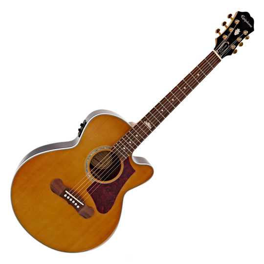 Epiphone J-200 EC Studio Parlor (EJ-200 Coupe) Vintage Natural