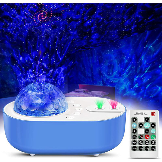 Einemgeld - Starry Sky Projector,Galaxy Sky Projector Light,LED with 360° Bluetooth Music Speaker Remote Control Sleeping Soothing Color Mood Lamp
