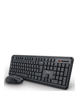 Trust Ody Wireless Keyboard &Amp; Mouse