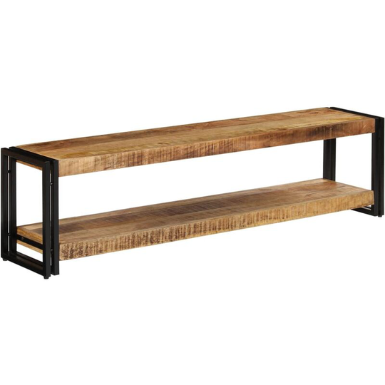 Lifcausal - tv Cabinet 150x30x40 cm Solid Mango Wood