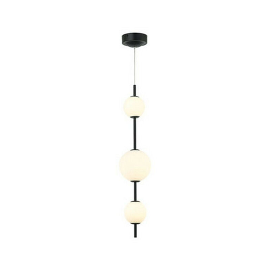 Larissa Tetovo led Ceiling Pendant Light 12W 3000K Glass, Black
