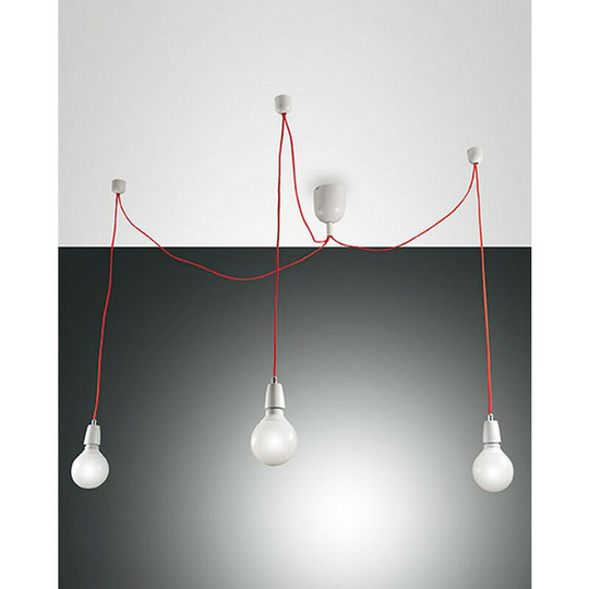 Fabas Luce Blog Cluster Pendant Ceiling Light White Glass, E27
