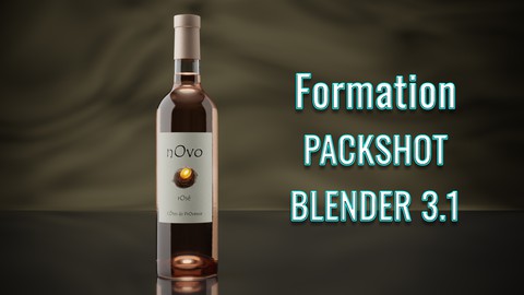 Formation Packshot (visualisation produit) 3D - Blender 3.1