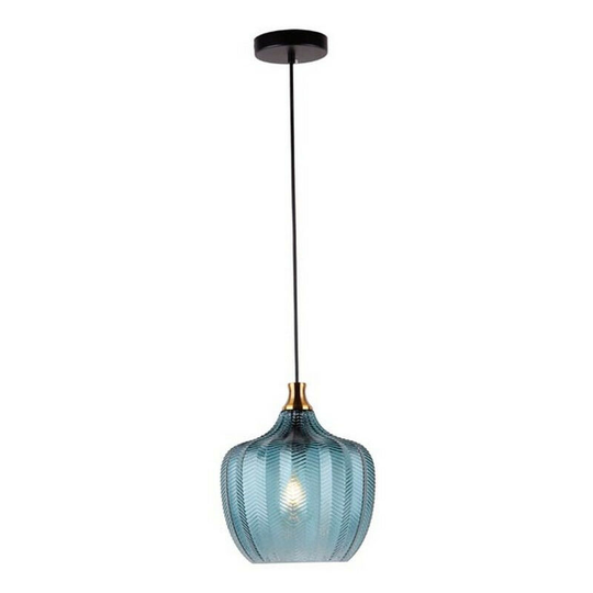 Larissa Polis Dome Ceiling Pendant Light Glass 1x E27 Max 40W