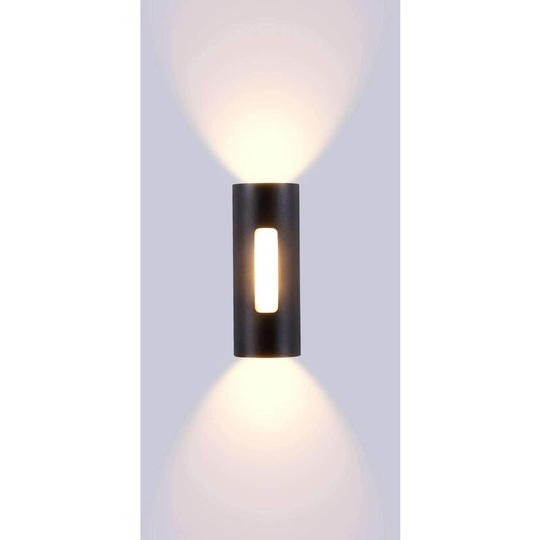 Aougo - 12W led Outdoor Wall Sconce Waterproof IP65 Modern Metal Outdoor Wall Lamp Outdoor/Indoor Light for Yard Garden Terrace Close Wall Corridor
