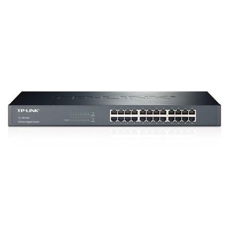 TP-Link TL-SG1024 network switch Unmanaged L2 Gigabit Ethernet (10/100/1000) Black