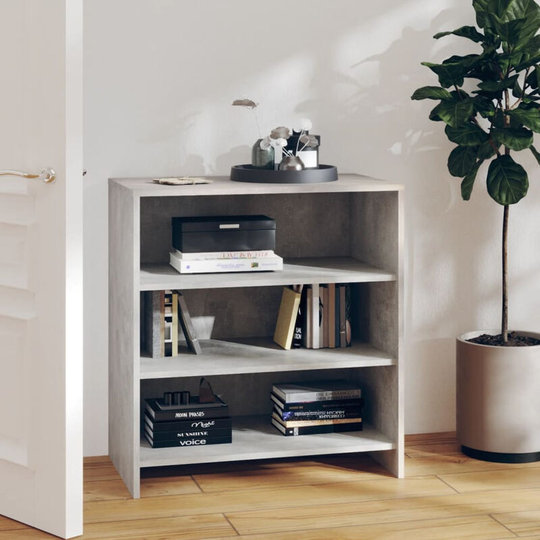 Sideboard Concrete Grey 70x40.5x75 cm Chipboard