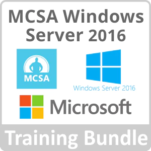 MCSA Windows Server 2016 Training Bundle
