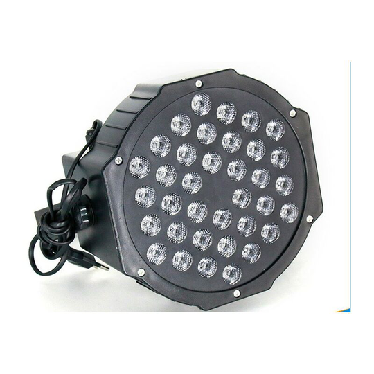 36 led 1W Headlight, rgb Multicolor 7 Modes Lighting Stage Lighting Flexible Remote Control dmx Disco Light