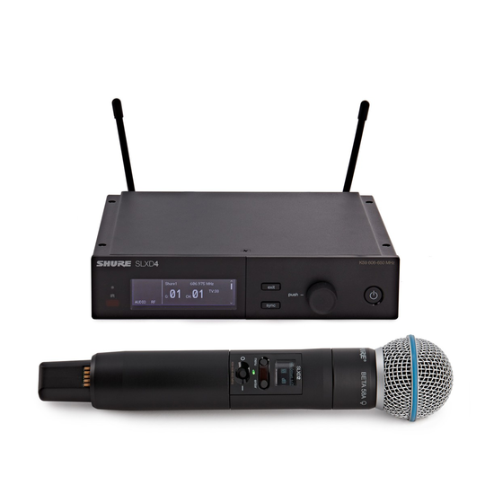 Shure SLXD24/B58-K59 Handheld Wireless Microphone System