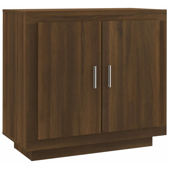 Sideboard Brown Oak 80x40x75 cm Engineered Wood Vidaxl Brown