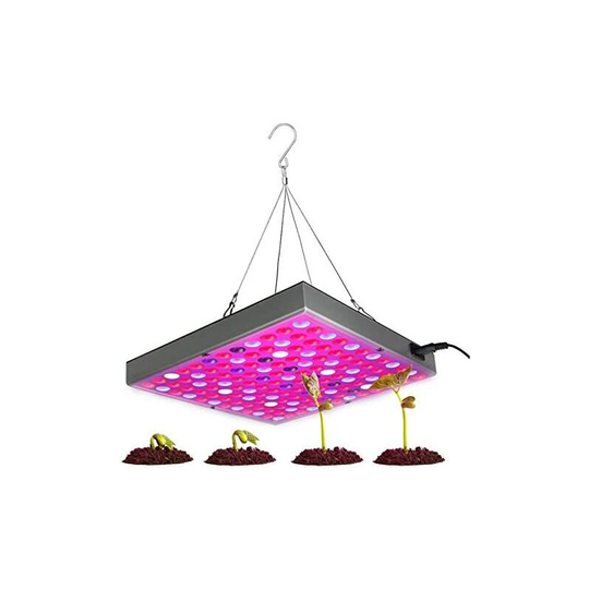 Aougo - 45W 25W led Grow Light Panel Red Blue White ir uv Led grow light. Full Spectrum for Hydroponic Greenhouse Growing