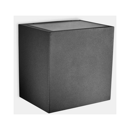 Leds C4 Afrodita Tech Small Double Emission Outdoor led Up Down Wall Light Small Urban Grey IP65 12W 3000K