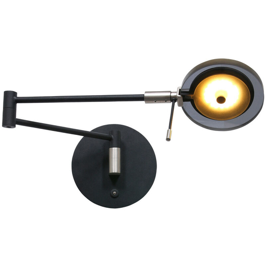 Sienna Turound Integrated LED Wall Light Matt Black