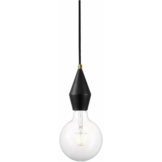 Nordlux Aud Slim Pendant Ceiling Light Black, E27