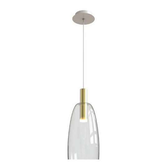 Larissa Gazi Dome Ceiling Pendant Light 5W Clear Glass