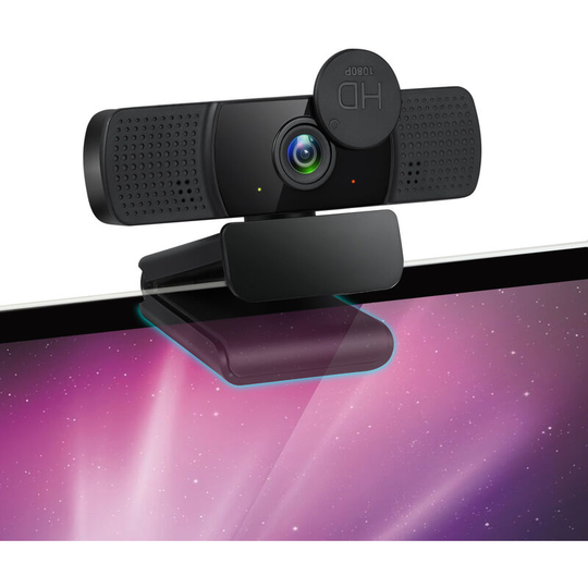 1080P hd Web Camera, pc Computer usb Webcam with Microphone, Full hd Laptop Video Camera, 360 Degree Widescreen, Pro Streaming Webcam for Recording,