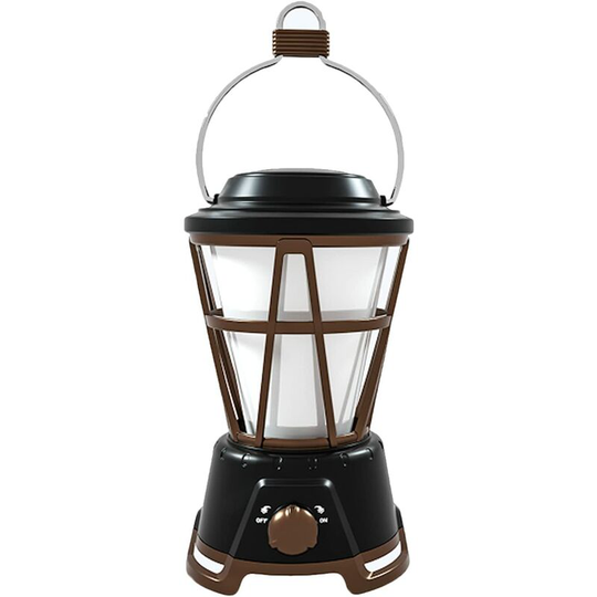 Aougo - led Camping Lantern, Powerful 1000lm Rechargeable Camping Light, Torch Light for Outdoor Lighting, Adjustable Brightness 2 Modes, Waterproof