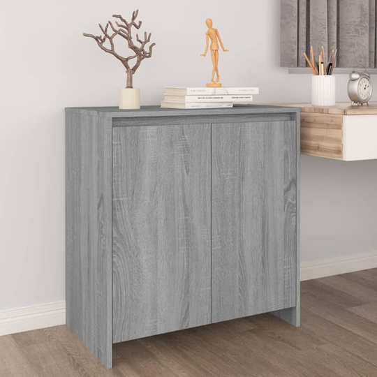 Sideboard Grey Sonoma 70x40x73.5 cm Chipboard