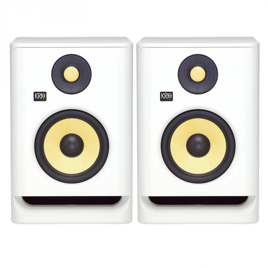 KRK ROKIT RP5 G4 Studio Monitors (Pair) White Noise