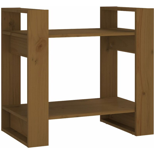Vidaxl - Book Cabinet/Room Divider Honey Brown 60x35x57 cm Solid Wood Brown