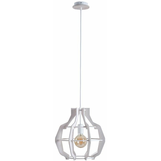 Keter Bento Wire Frame Pendant Ceiling Light , 38.5cm, 1x E27