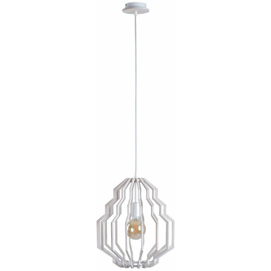 Keter Rufo Wire Frame Pendant Ceiling Light , 35.5cm, 1x E27
