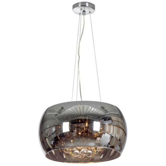 Linea Verdace Snow Pendant Ceiling Light Chrome