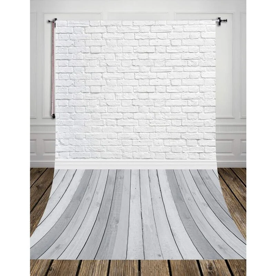 Sun Flowergb - 150*220cm Photography Studio Photo Background Vinyl White Thin Brick Newborn 3D Digital Studio Photography Background Cloth White