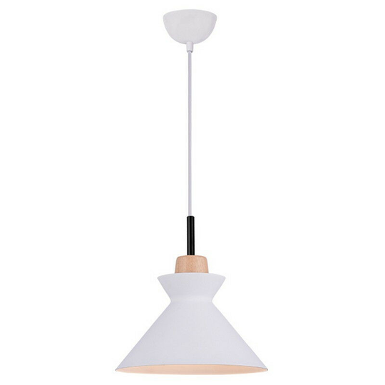 Larissa Razgrad Dome Ceiling Pendant Light 1x E27 White