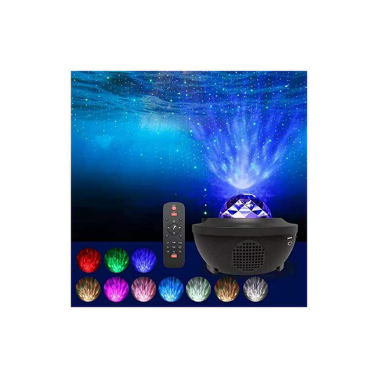 Led Projector Lamp, Starry Sky Projector with Remote Control, Timer and Bluetooth Speaker, for Bedroom/Kids/Party/Gift