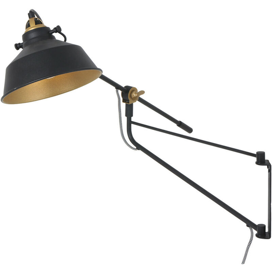 Sienna Lighting - Sienna Nove Dome Wall Light Matt Black