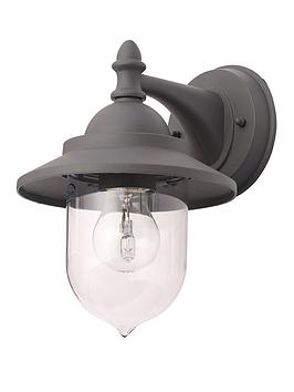 Barnet 1 Light Mini Fishermans Wall Lantern - Anthracite