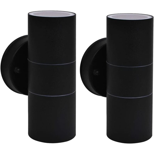 Outdoor Wall Light 2 pcs Stainless Steel Up/Down