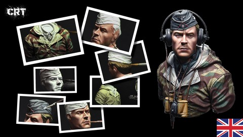 Learn how to paint a bust from WWII