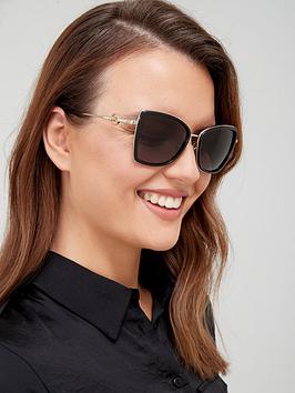 Michael Kors Cateye Sunglasses - Light Gold