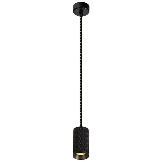 1 Light 11cm Ceiling Pendant Light GU10, Sand Black - Luminosa Lighting