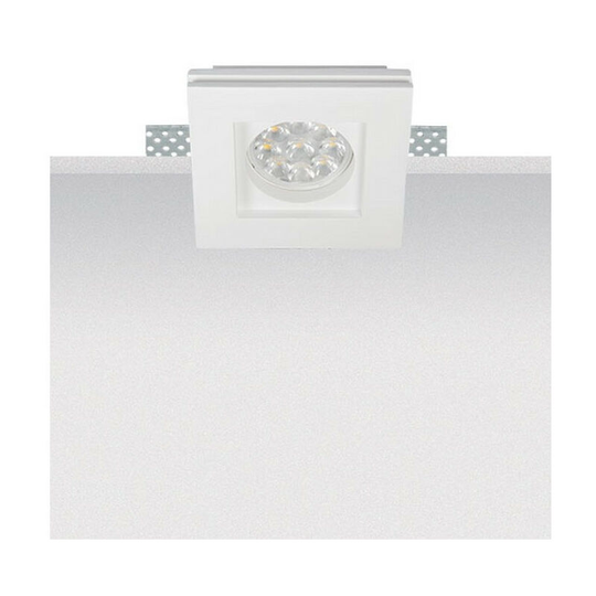 Larissa Atopol Recessed Downlight Spot 1 Light Gypsum White