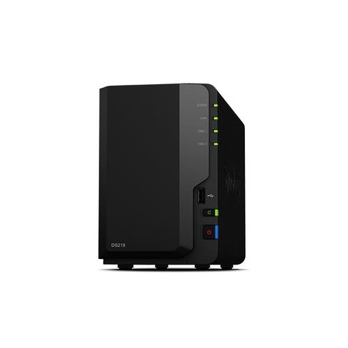 Synology DiskStation DS218 NAS/storage server Desktop Ethernet LAN Black RTD1296