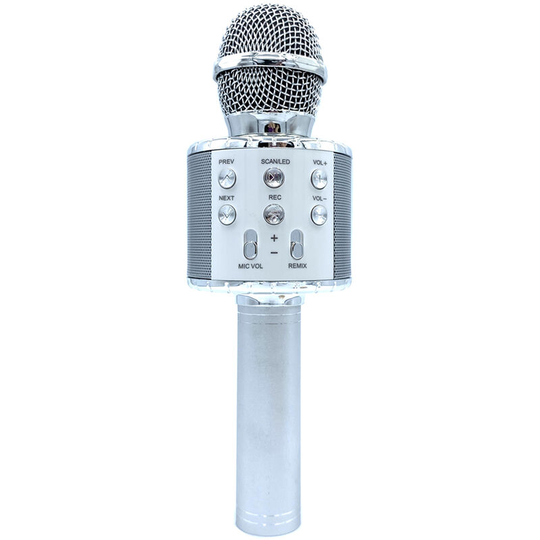 Wireless Microphone for Singing Recording with Colorful LED Lights Handheld BT Microphones Kids Karaoke Microphone Home KTV Player for Home Party 5