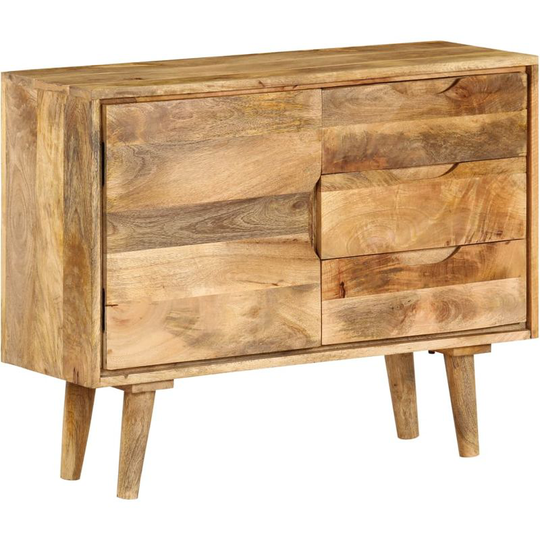 Sideboard Solid Mango Wood 90x40x69 cm - Hommoo