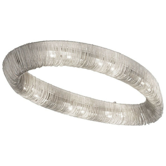 Kolarz cloud - Designer Metal Pendant Light Polished Chrome, 12x G9