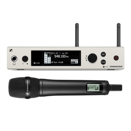 Sennheiser EW 500 G4 Wireless Microphone System with 935 GB Band