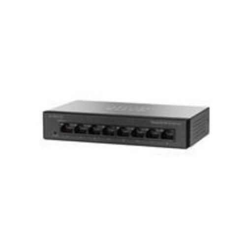 Cisco Small Business SF110D-08 Unmanaged L2 Fast Ethernet (10/100) Black