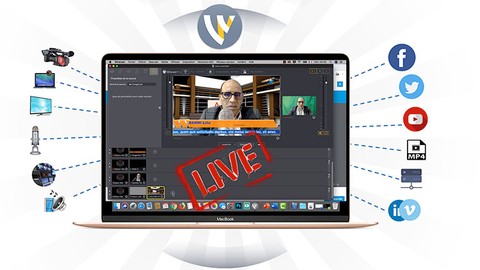 Lives professionnels sur Facebook Youtube Twitter et autres
