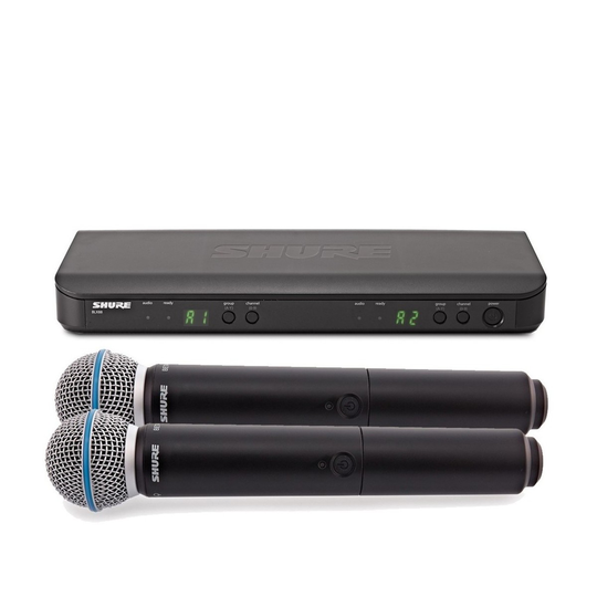 Shure BLX288E/B58-S8 Dual Handheld Wireless Microphone System