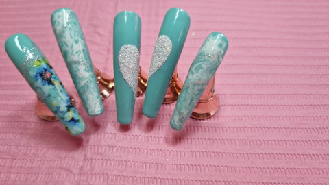 Gel polish nail art. Beginners.