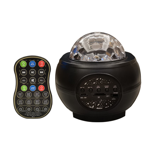 Star Sky Projector Musical led Projector Lamp with Bluetooth Speaker Timer Remote Control Adjustable Brightness Rotating Galaxy Projector Adult Baby