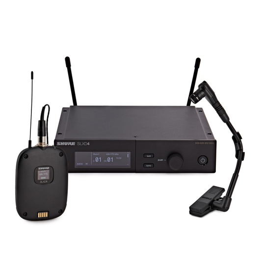 Shure SLXD14/98H-K59 Wireless Instrument Microphone System
